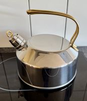 Vintage Edelstahl Wasserkocher Wasserkessel SIGG