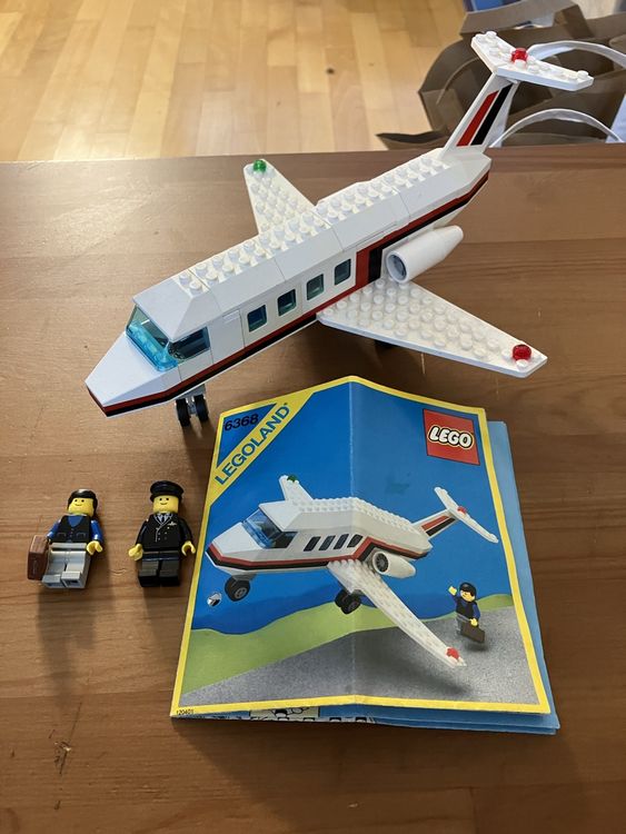Lego 6368 Jet Airliner mit Anleitung und Figuren (Gebraucht) in Glarus ...