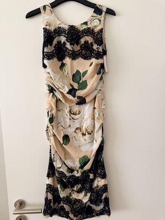 Dolce & Gabbana Dress Floral Lace new (IT 40/Gr 34 Small)