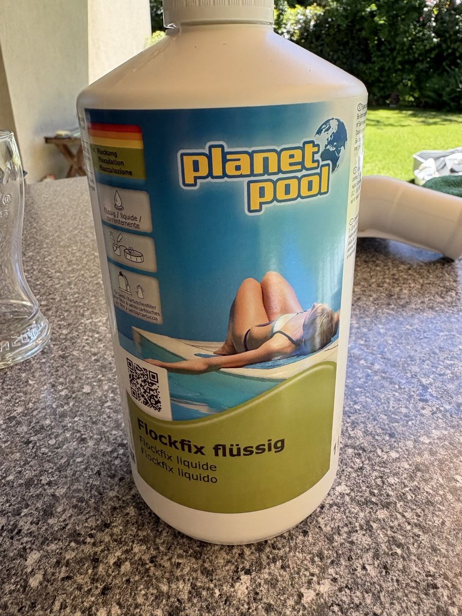 Piscine: FLOCKfix flüssig planet pool – Nuovo (secondo la descrizione) da Herzogenbuchsee venduto da warrior77