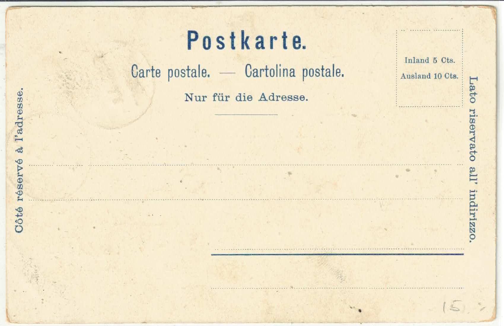 Ansichtskarten: Lugano - Piazza Giardino - Multiview – Gebraucht aus Ettingen von Kartenplanet 1