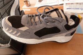 basket en cuir - gris - CRIME LONDON