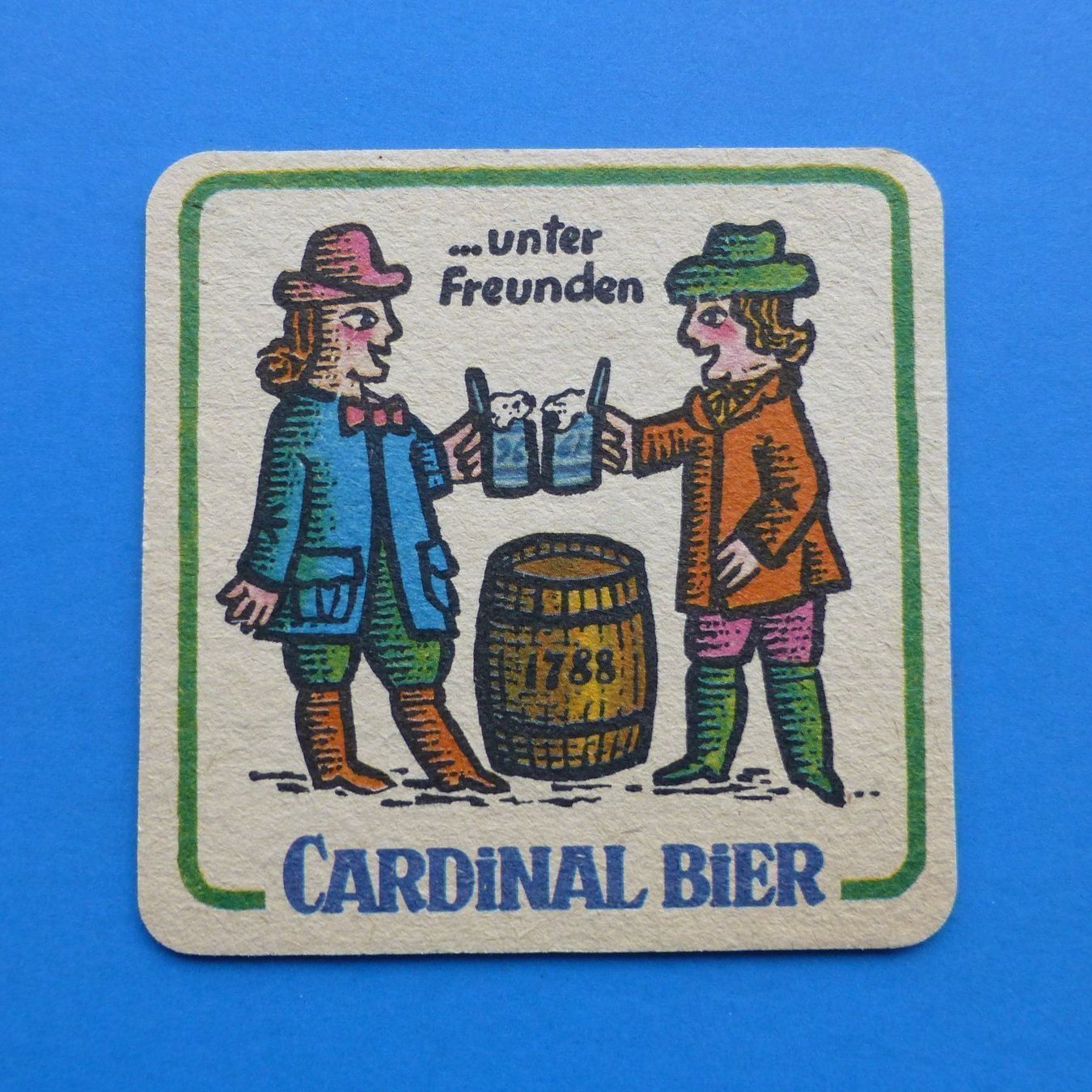 Sottobicchieri: D(r)ummpeter Bierdeckel Cardinal – Usato da Basel venduto da Falconis 1