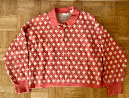 Levi’s Polo Pullover, Retro-look, Grösse S für Damen