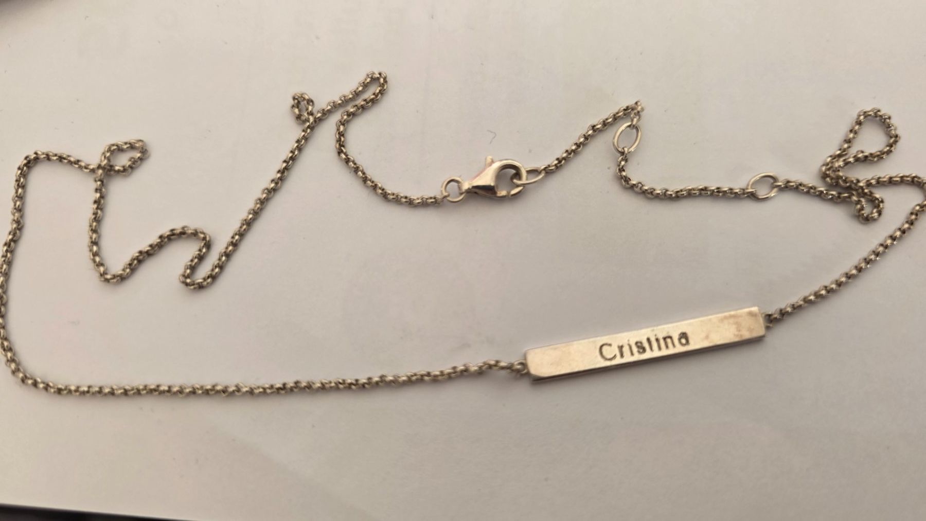 Thomas Sabo Catenine: Thomas Sabo Personalisierte Kette Cristina – Usato da Wittenbach venduto da rose_rosi