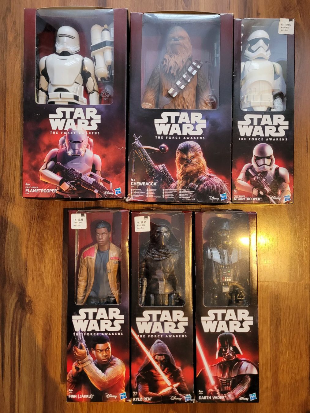 Star Wars Statuette: STAR WARS Figuren Sammlung ca. 30cm originalverpackt – Nuovo (secondo la descrizione) da Sevelen venduto da ste_ph9z