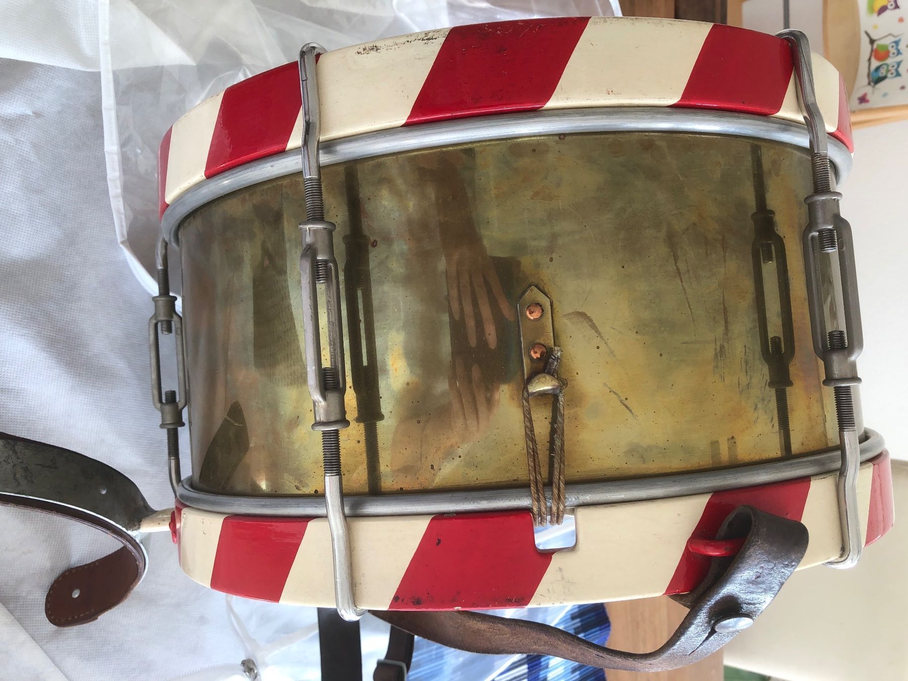 Schweizer Armee Strumenti musicali: Ordonnanz-Trommel Schweizer Armee – Usato da Zürich venduto da zh1958 1