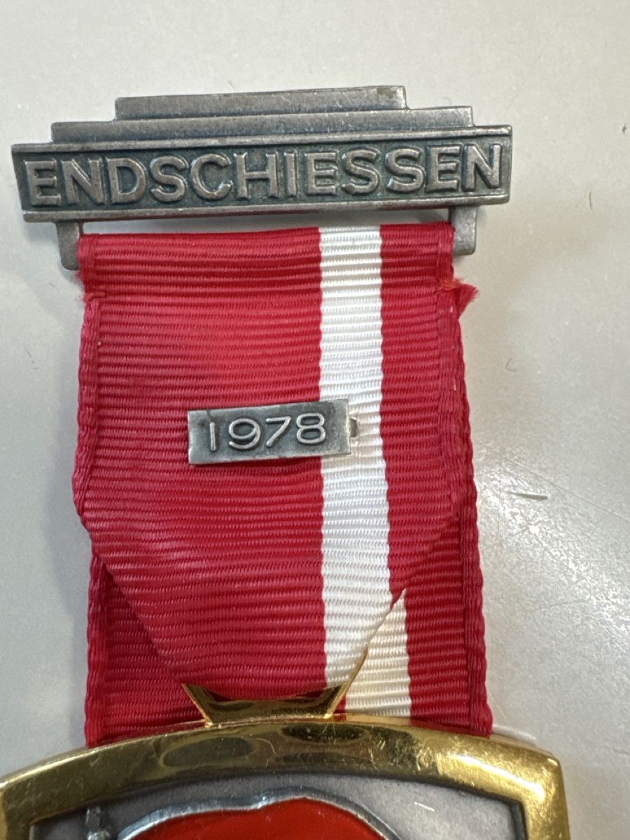 Medaillen: Schiessmedaille Endschiessen Solothurn 1978 – Gebraucht aus Zürich von Smarties13 2