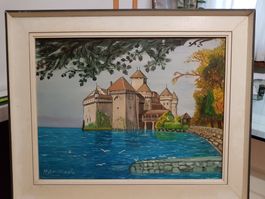 (Château de Chillon) Signiert Hammerle...