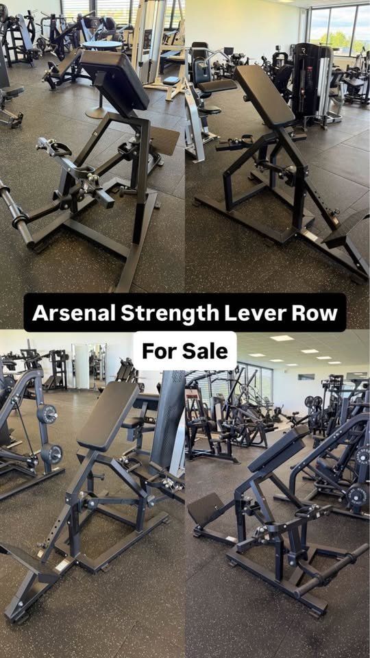 Alle Maschinen: Arsenal Strength Lever Row – Gebraucht aus Tägerwilen von chr_8ss2