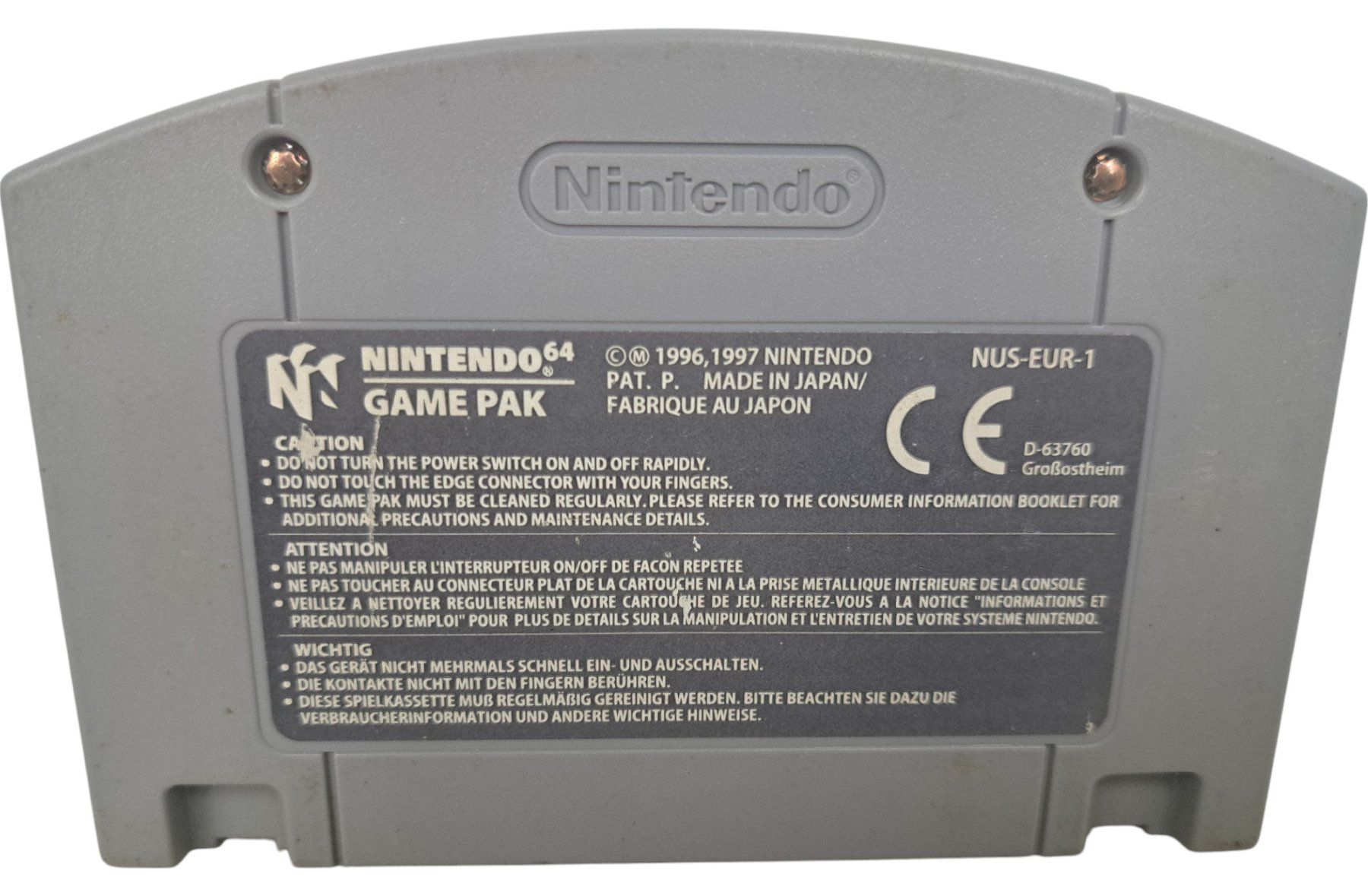Giochi: Madden 64 (Nintendo 64/N64) – Usato da Balgach venduto da Wasnwasn 1
