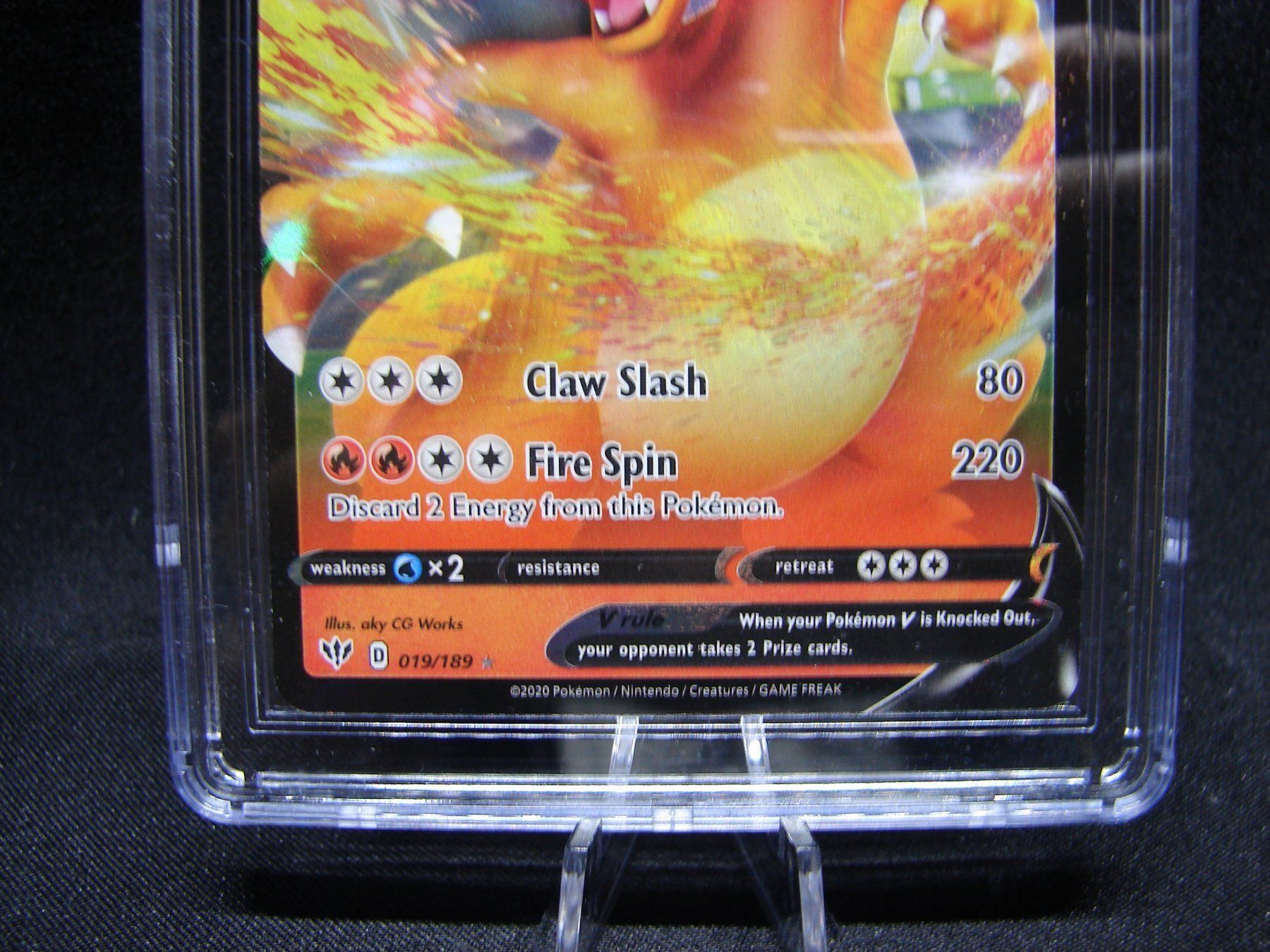 Pokémon Carte collezionabili: Charizard V Ultra Rare CGC Mint 9    /76 – Nuovo (secondo la descrizione) da Rümlang venduto da coh_87ww 2