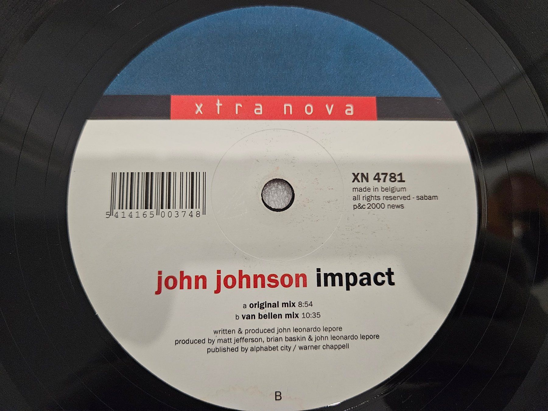Schallplatten: John Johnson – Impact (Trance) – Gebraucht aus Uster von Vinyl-Leidenschaft 6