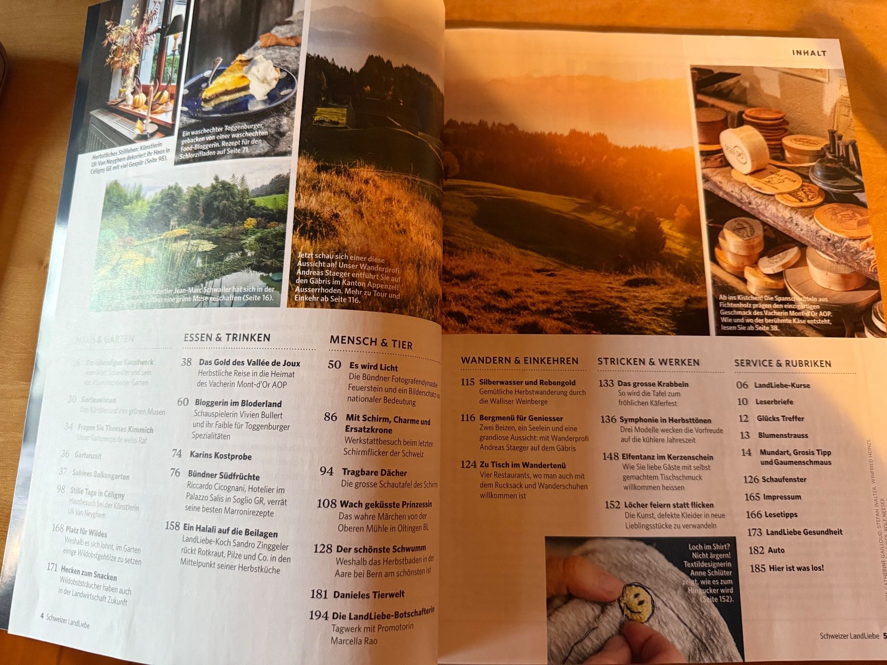 Riviste & Magazine: Schweizer Landliebe Nr 7 Herbst 2025 – Usato da Zürich venduto da ch3906 1