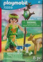 PLAYMOBIL SPECIAL PLUS FIGURE 70059 FATA CON CERBIATTO