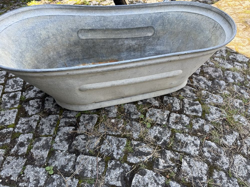 Alte Zinkwanne, Zuber, Pflanzentrog,Vintage,Garten 48 (Gebraucht) in ...