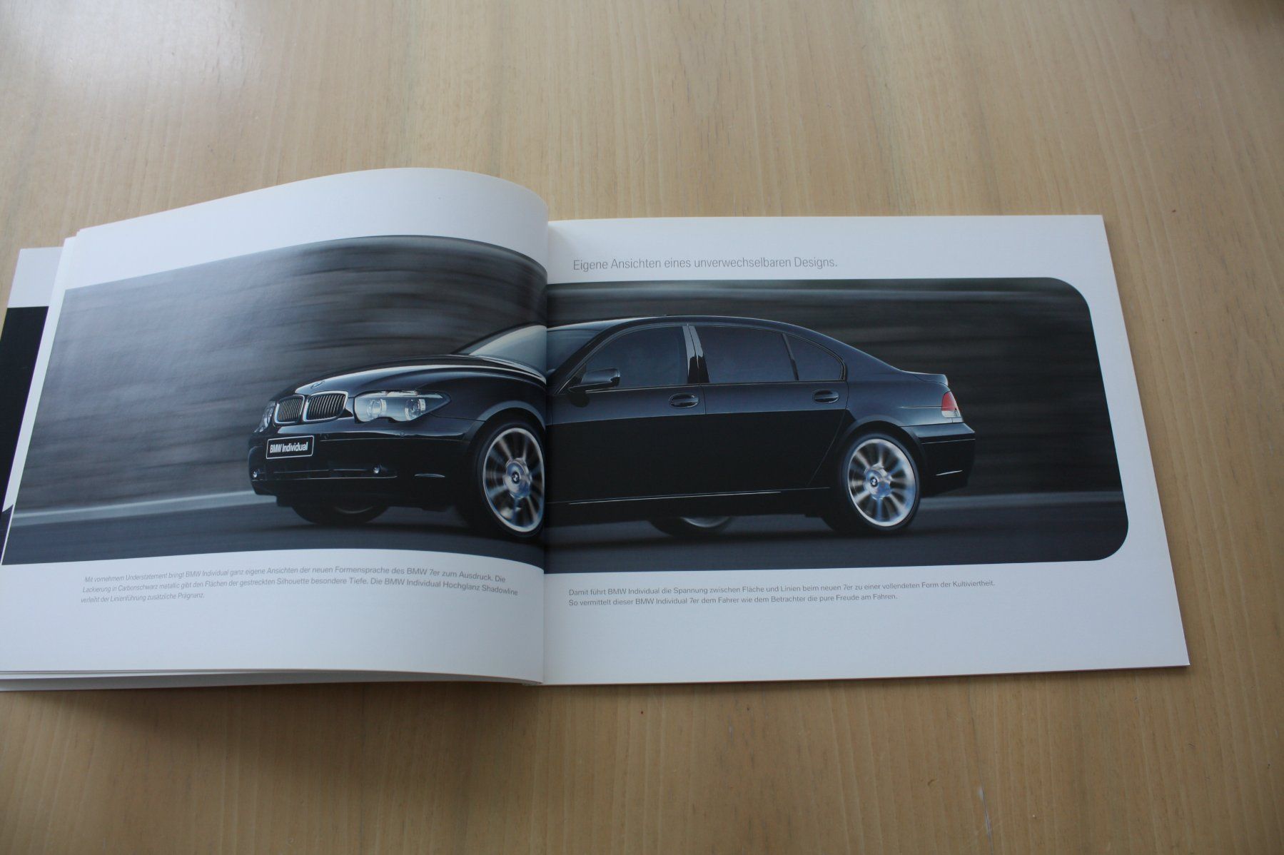 BMW Dokumente: BMW Individual Prospekt 7er 2004 – Gebraucht aus Wikon von erwin400 2