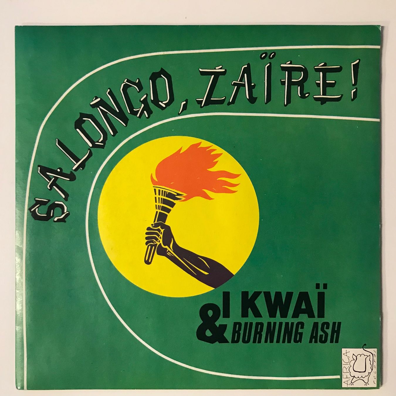 Dischi in vinile: I Kwai & Burning Ash - Salongo,Zaire! – Usato da Aesch BL venduto da BlueMusicRecords