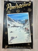 Plakat Pontresina Original Foto Wiesner Engadin St. Moritz