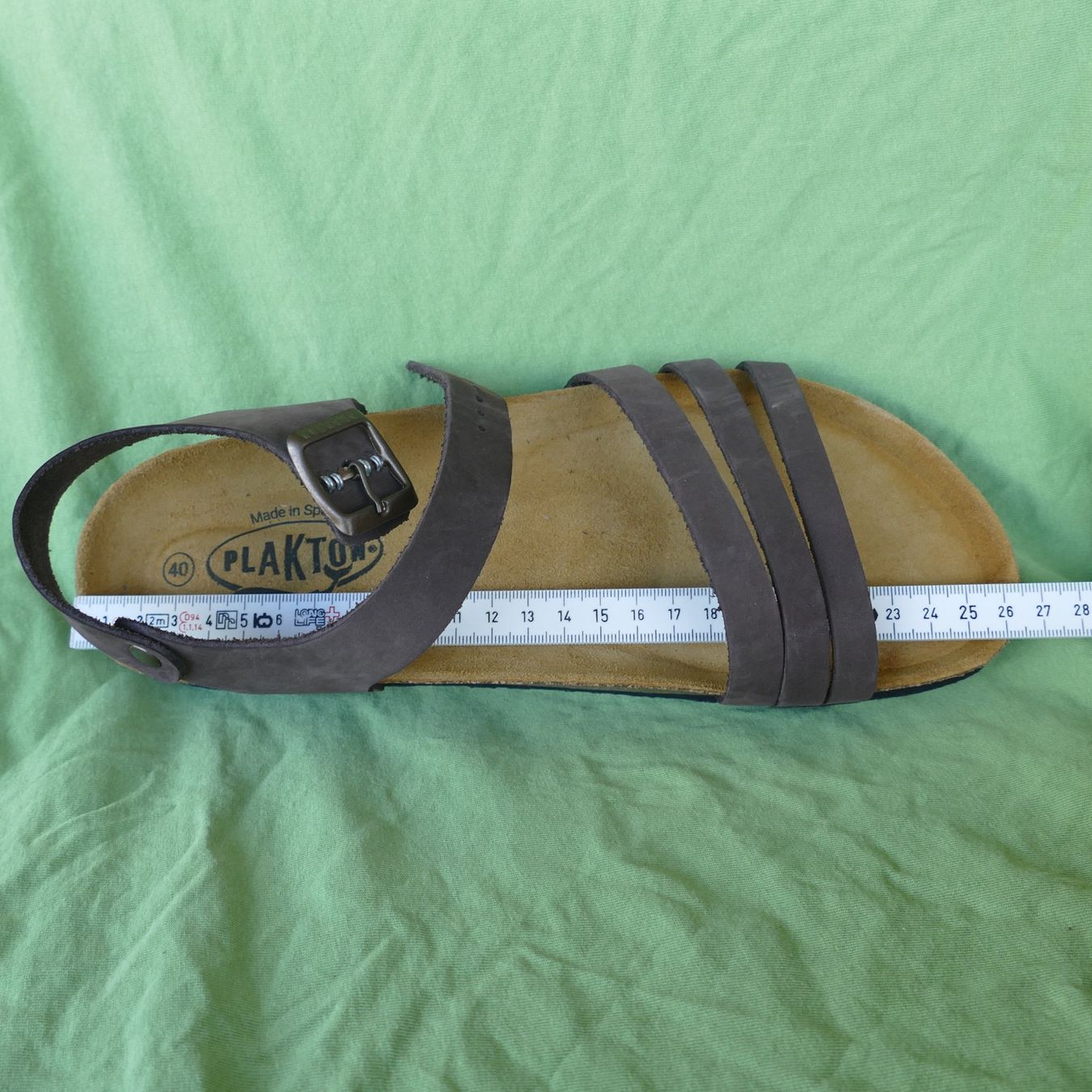 Damenschuhe: Plakton Damen-Sandale Grösse 40 – Neu (gemäss Beschreibung) aus Elgg von San-Mes 7