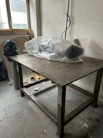Schweisstisch Metall H 90cm B 120cm T 150cm