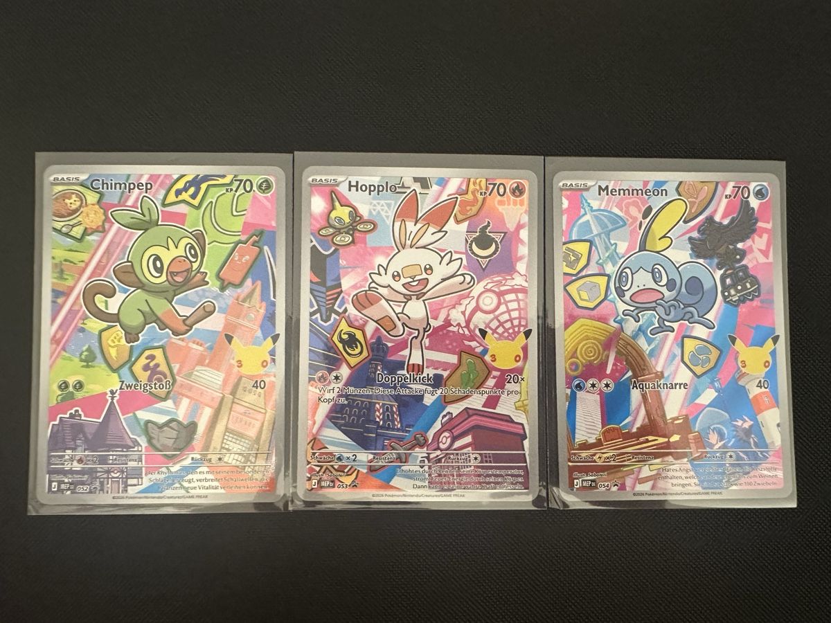 Pokémon Carte collezionabili: Pokemon First Partner Serie 2 - DE - 052-054 – Nuovo (secondo la descrizione) da Innerberg venduto da kirkizsara