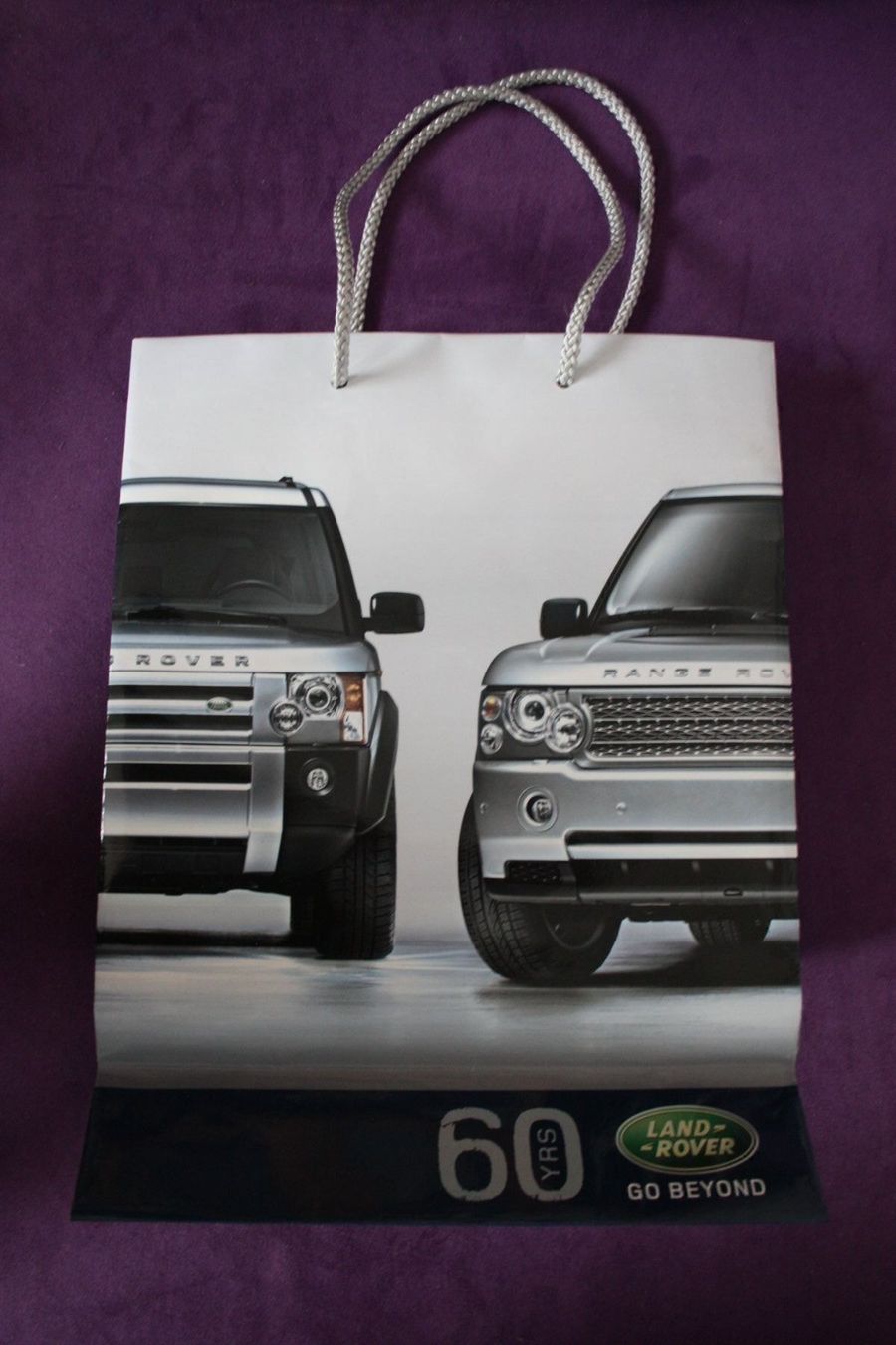 Land Rover Borse: Tragtasche LAND ROVER 60 Years – Usato da Bern venduto da micky031 1