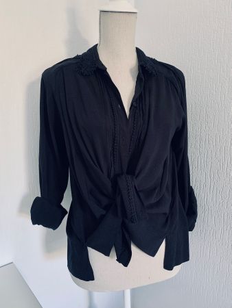 Chemisier High neuf col brodé taille S