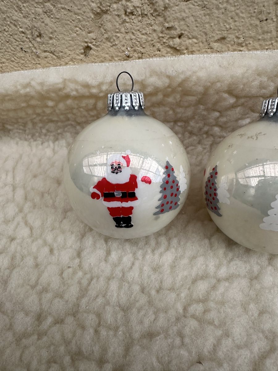 Tutte le decorazioni: Vintage Weihnachtsmann Glaskugel  – Usato da Oberentfelden venduto da vilibrand 1
