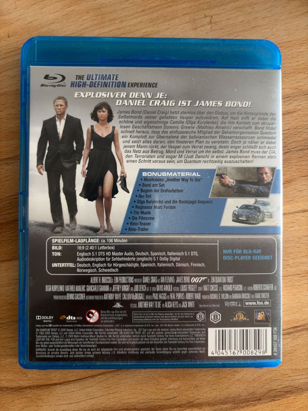 Alle DVDs: Ein Quantum Trost – Gebraucht aus Hombrechtikon von Dokmasa 1