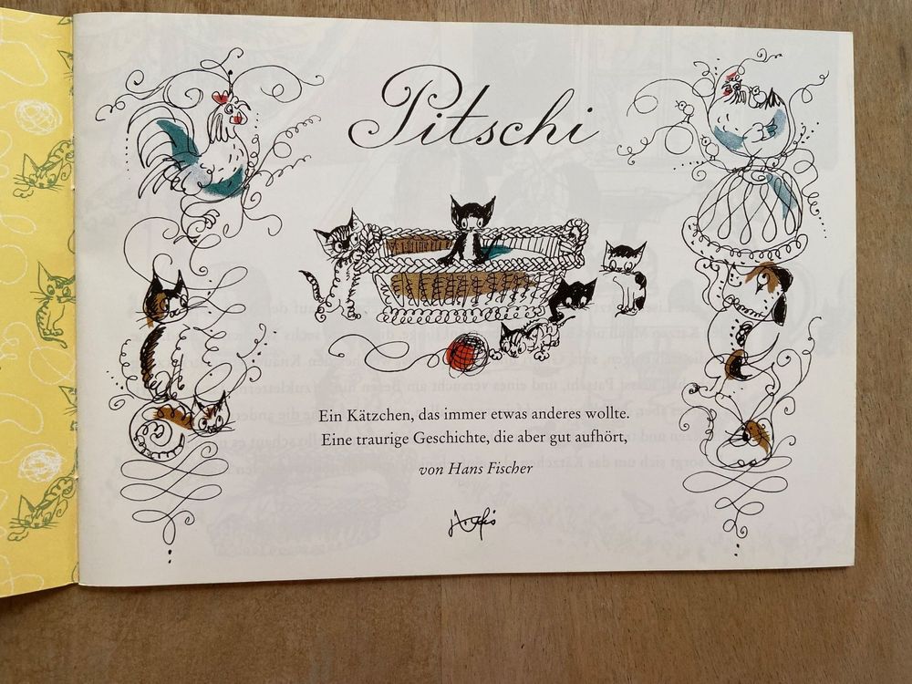 Pitschi Paperback Hans Fischer Büchlein Katzen Geschichte (Neu (gemäss ...