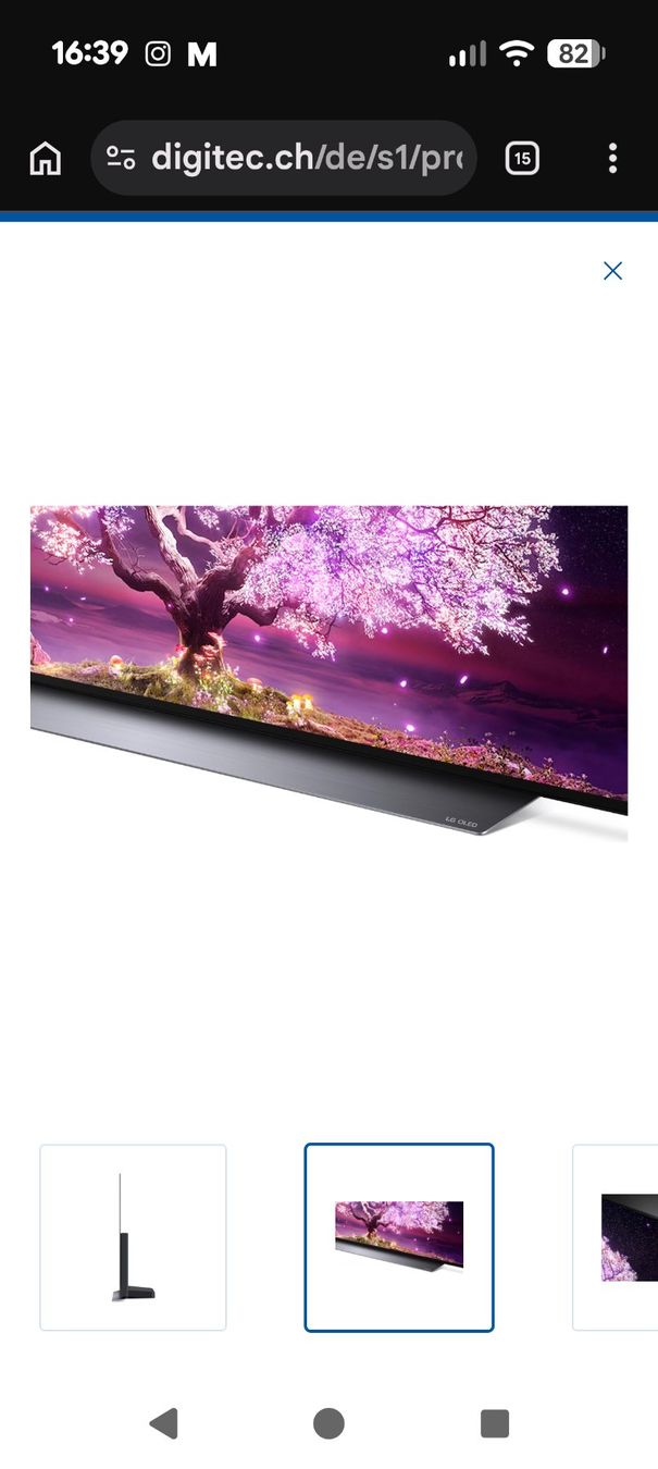 LG Fernseher: LG OLED 55C17LB – Gebraucht aus Reinach AG von boby62 1