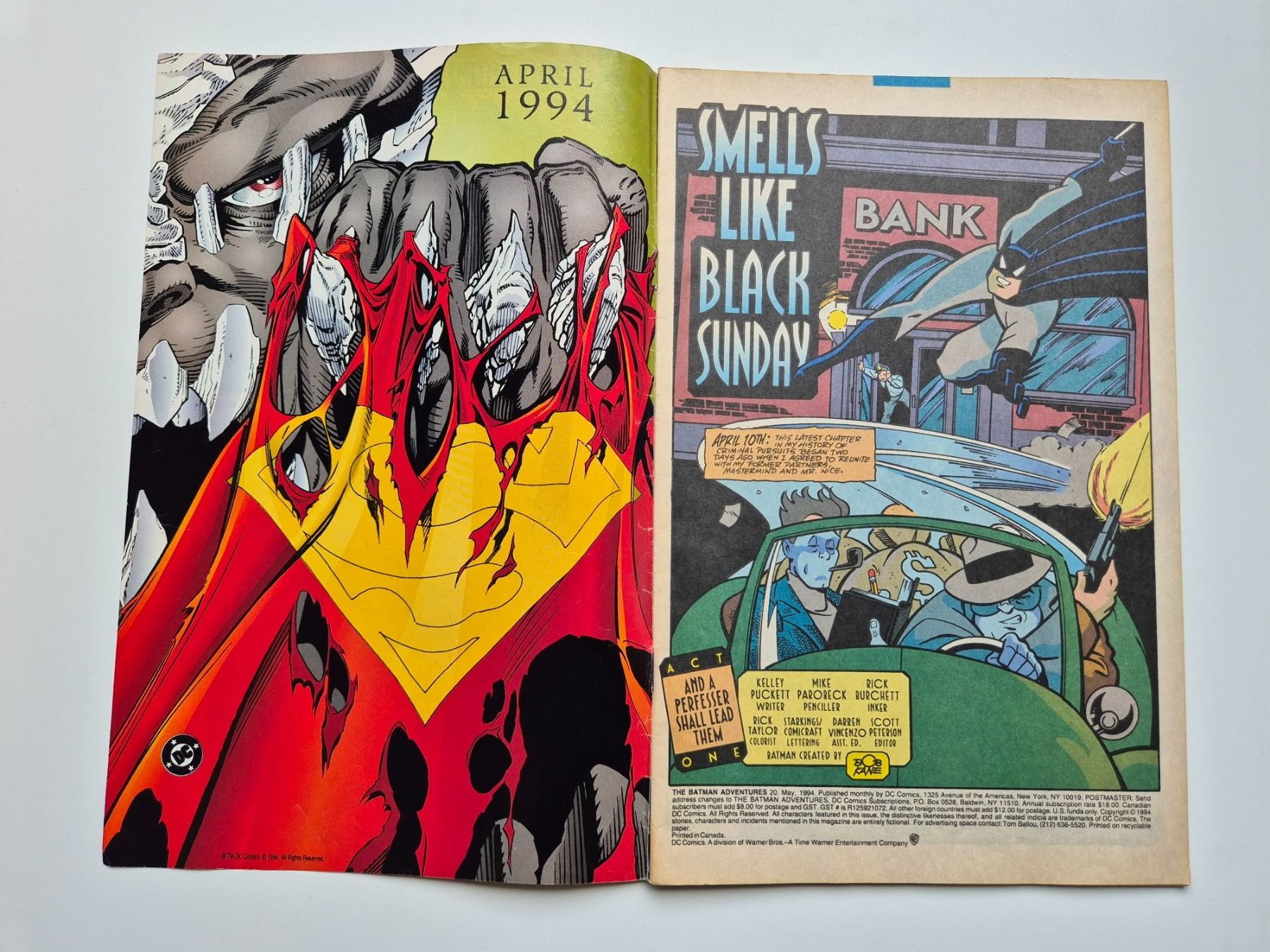 Fumetti: DC COMICS - 1994   BATMAN    engl.   🦇 – Usato da Niederweningen venduto da Obson 1