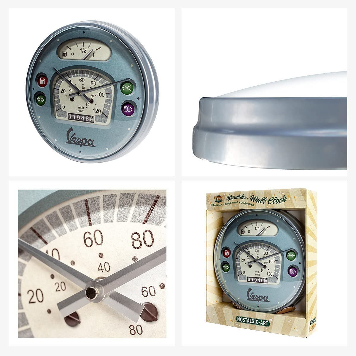 Stand- & Wanduhren: Vespa Tacho Wanduhr – Neu und originalverpackt aus Menziken von _Goldis_ 2