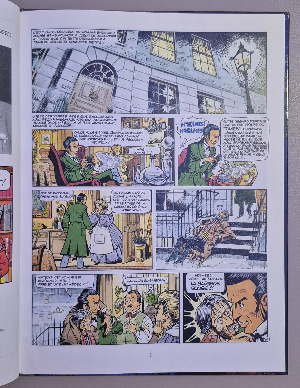Fumetti: Sherlock Holmes - La Sangsue rouge - BD EO 1990 TBE – Nuovo (secondo la descrizione) da Grand-Lancy venduto da loi_599y 3