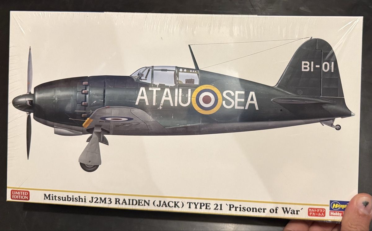 Modellbausätze & Standmodelle: J2M Raiden Hasegawa 1/48 captures version – Gebraucht aus St-Barthélemy VD von gor_7wsv