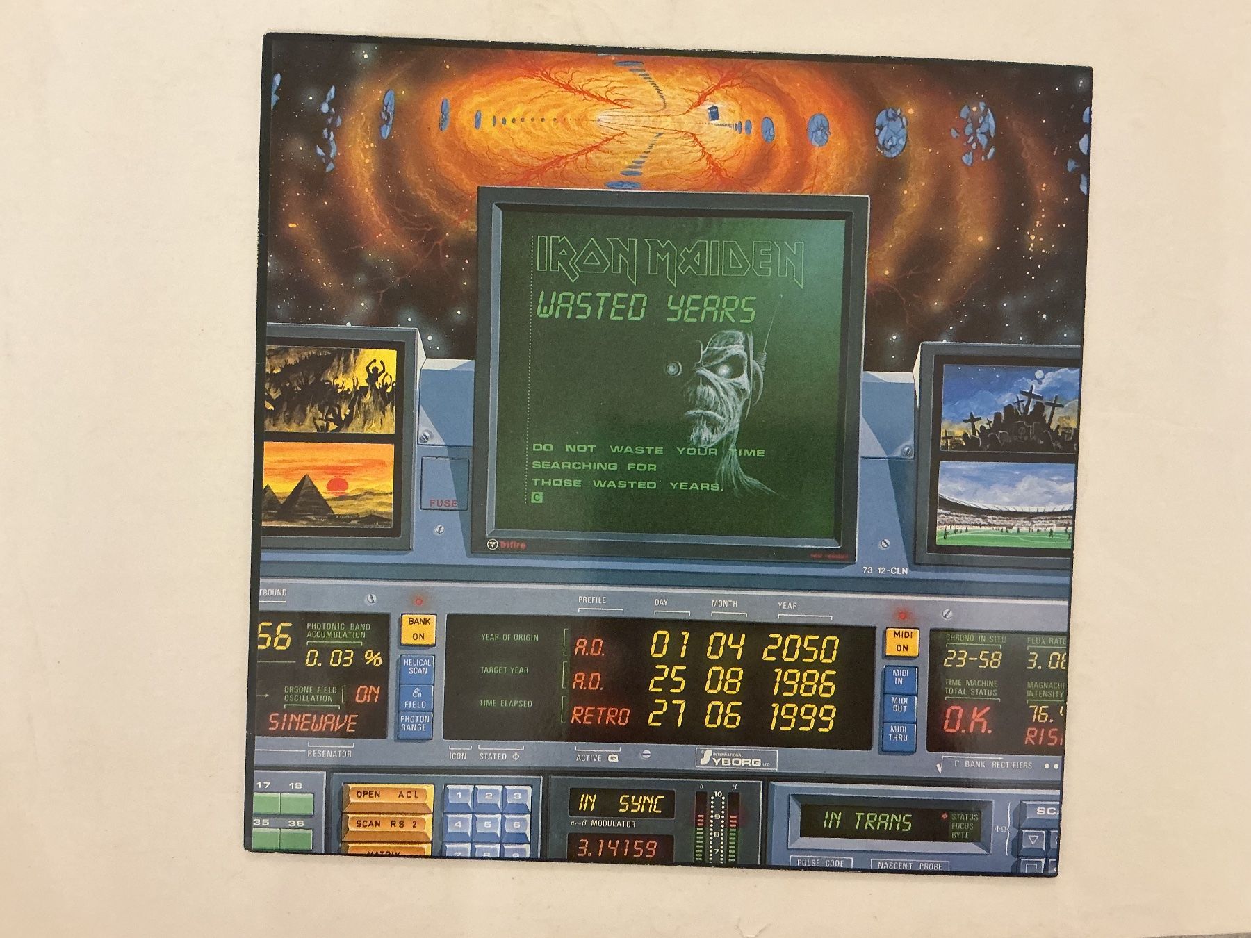 Dischi in vinile: Iron Maiden Maxi-Single - Wasted Years – Usato da Winterthur venduto da Tumko-Vinyl