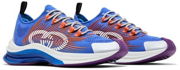Gucci Scarpe da uomo: Gucci Monogram Sneakers Blue Orange – Nuovo e nell'imballaggio originale da Zürich venduto da Lifestyle1