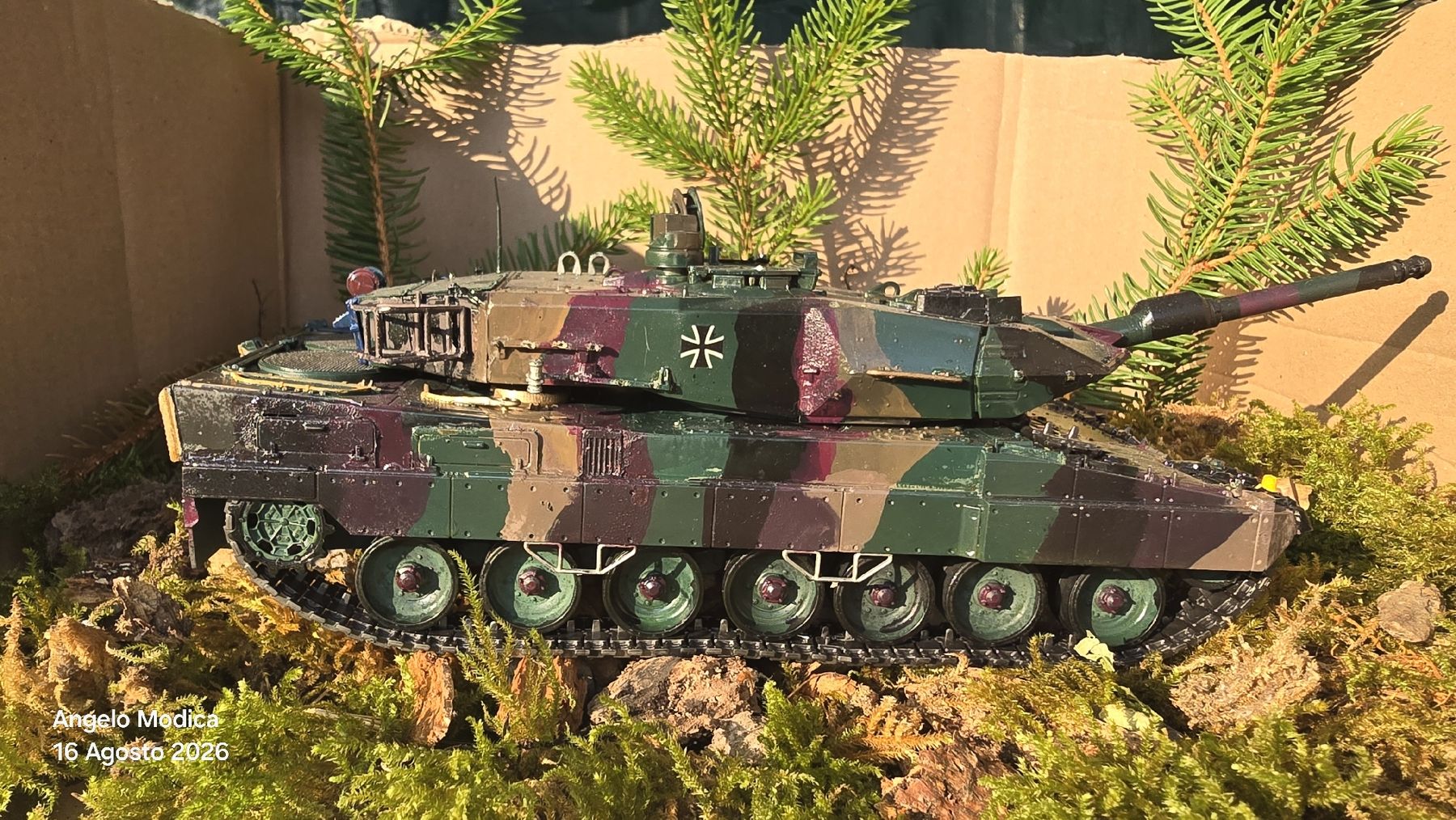 Modellbausätze & Standmodelle: Leopard 2 Modellino Statico Livrea Custom – Neu (gemäss Beschreibung) aus Balsthal von cri_8tqn 1