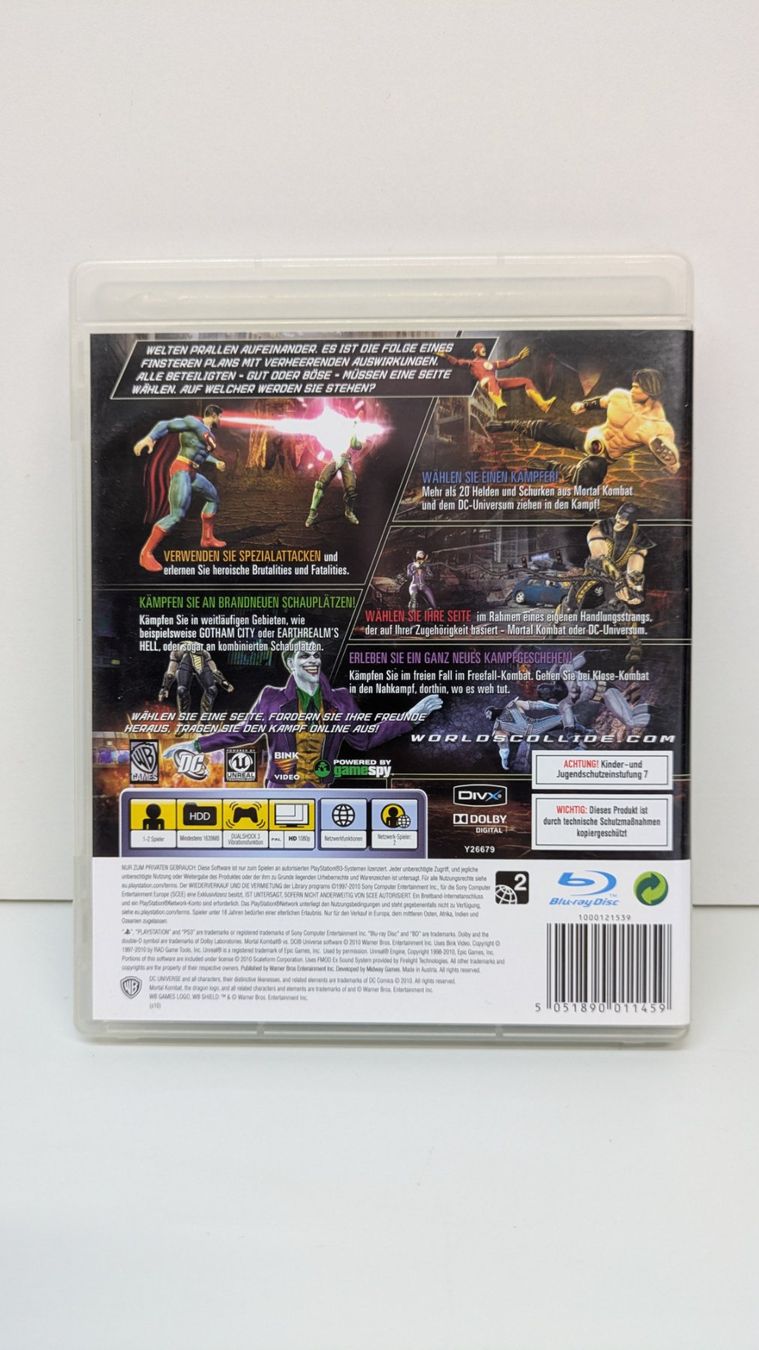 Giochi: Mortal Kombat vs. DC Universe  - PlayStation 3 – Usato da Menziken venduto da mame18 2