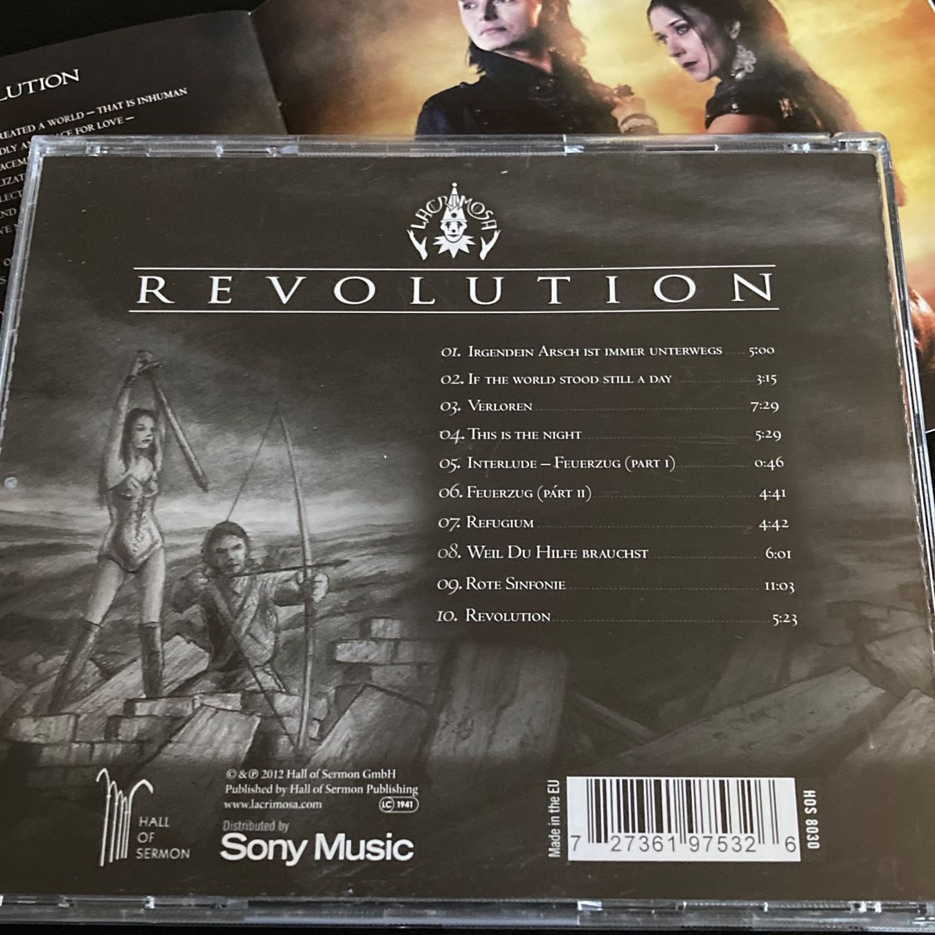 CD: Lacrimosa - Revolution | Gothic Metal – Usato da Bern venduto da Ntsamina 1