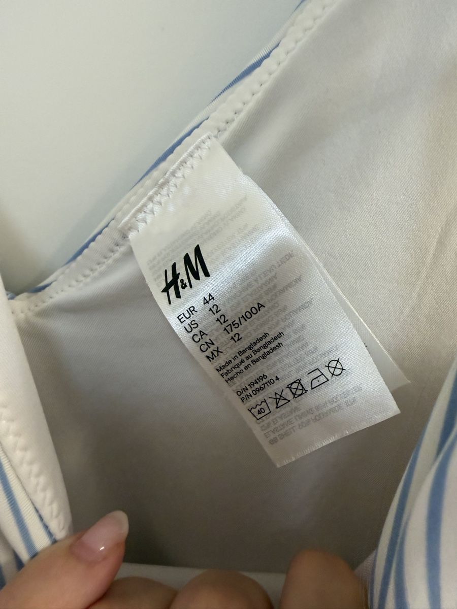 Badekleider & Bikinis: Badeanzug Bikini H&M gestreift Grösse 44 – Gebraucht aus Winkel von zucchetti 1