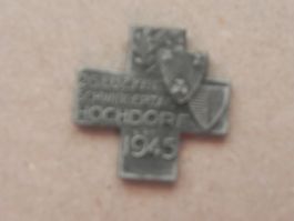 Abz. Brosche Kant. Schwingfest Schwingen Hochdorf LU 1945