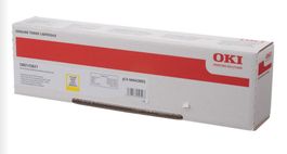 OKI C801, C801n,C801dn, C821, C821dn yellow Toner, 44643001