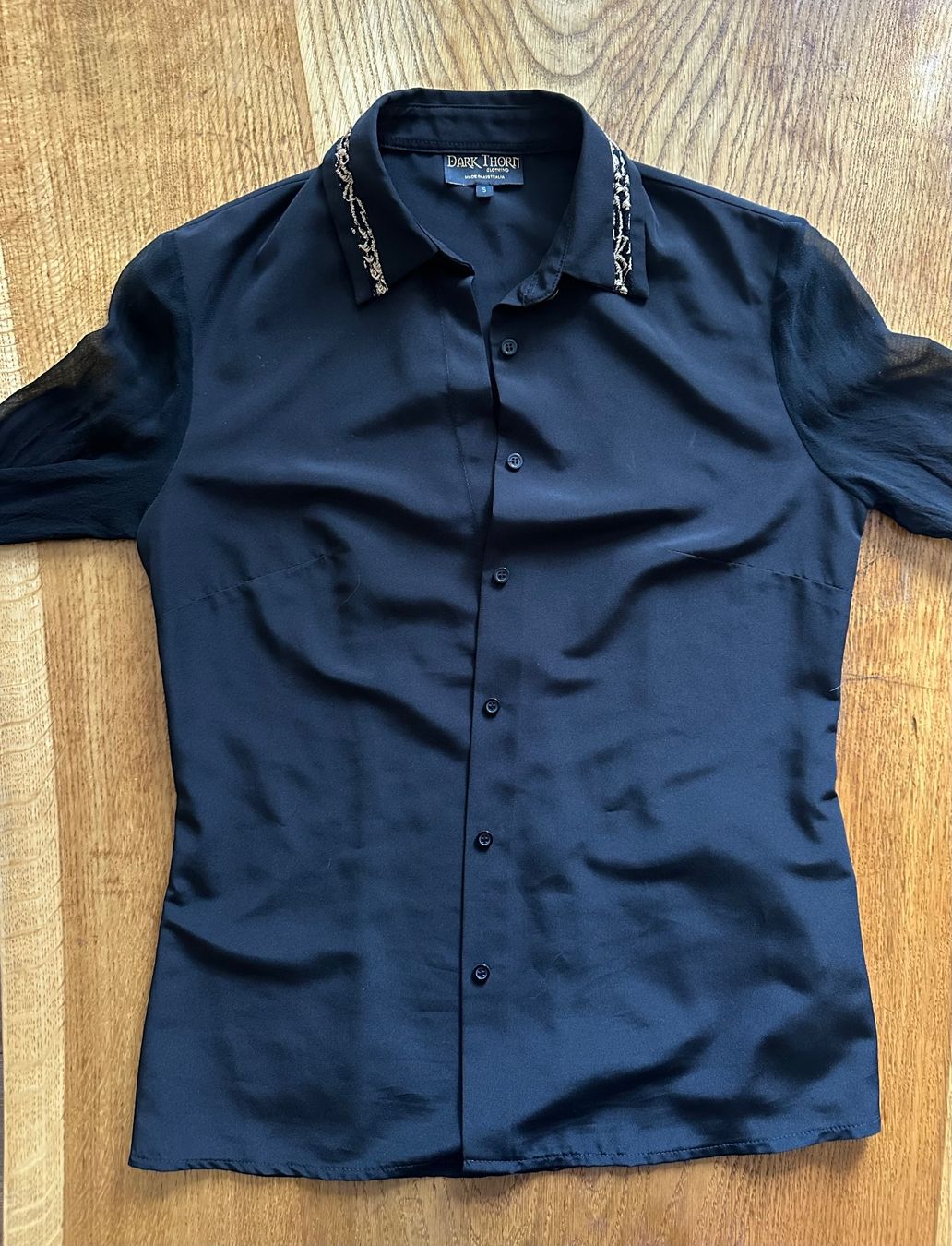 Camicette: Gotik Bluse Dark Thorn – Usato da Siebnen venduto da koschitoschi 1