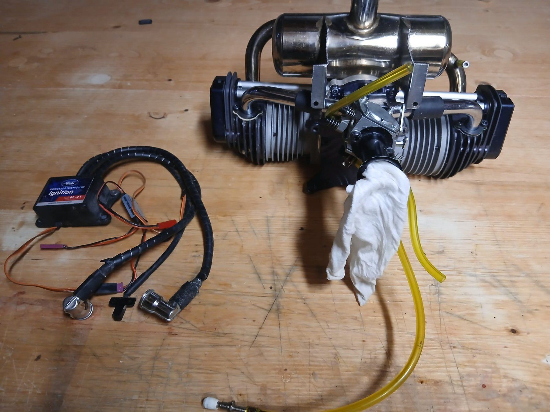 Motoren: Valach Fiala 120 Viertakt Boxermotor – Gebraucht aus Niederglatt SG von Highway-Damage 5
