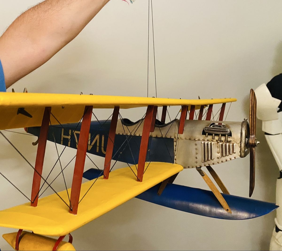 Kit di modellismo & Modellini statici: Maquette en bois avion biplan – Usato da Founex venduto da LeGrandDude 1