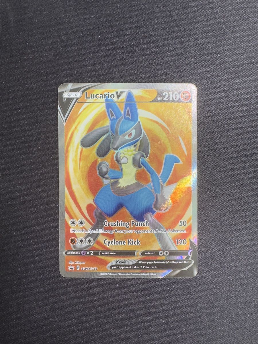 Pokémon Carte collezionabili: Lucario V EN - Near Mint – Nuovo (secondo la descrizione) da Horgen venduto da ric_tz6s