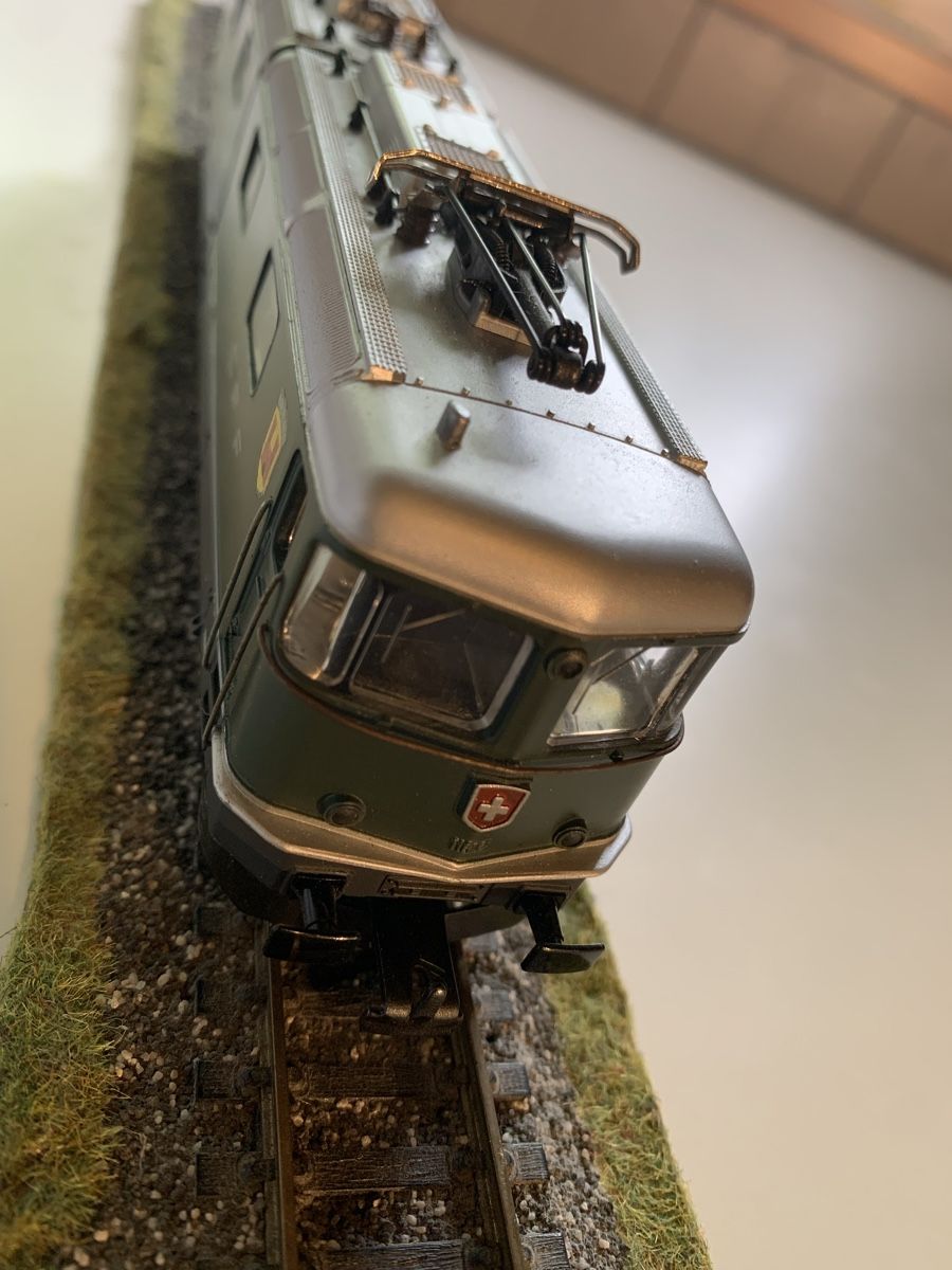 Hag Modellini di ferrovie: HAG Re 6/6 11602, 2. Version, mit Decoder ,Nr.H30 – Usato da Winden venduto da EmilNeu 2