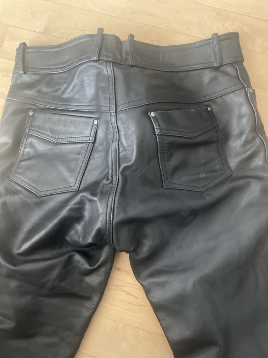 Hosen: F 331) Motorrad Lederhose Grösse 56 – Gebraucht aus Diepoldsau von Ganthammer 1
